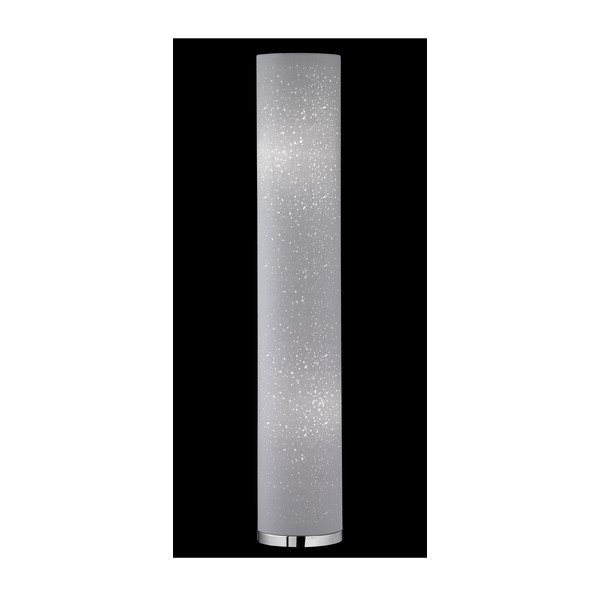 Szara lampa stojąca z tekstylnym kloszem (wysokość 110 cm) Thor – Fischer & Honsel-image-2