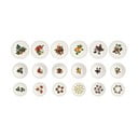 18-częściowy komplet porcelanowych talerzy Brandani Le Primizie