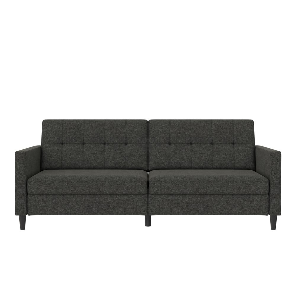 Szara rozkładana sofa 82 cm Hartford – Støraa (zdjęcie 3)