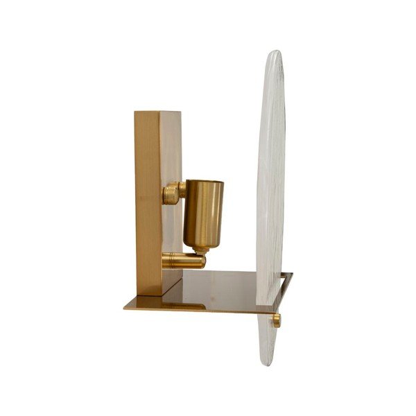 Szklany kinkiet w kolorze złota Portlan – Mauro Ferretti-image-2