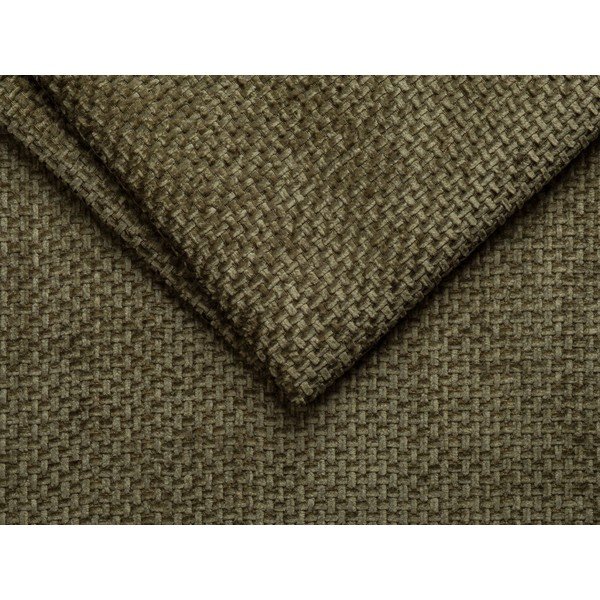 Zielone tapicerowane łóżko dwuosobowe bez zagłówka 180x200 cm Whale – Micadoni -image-3