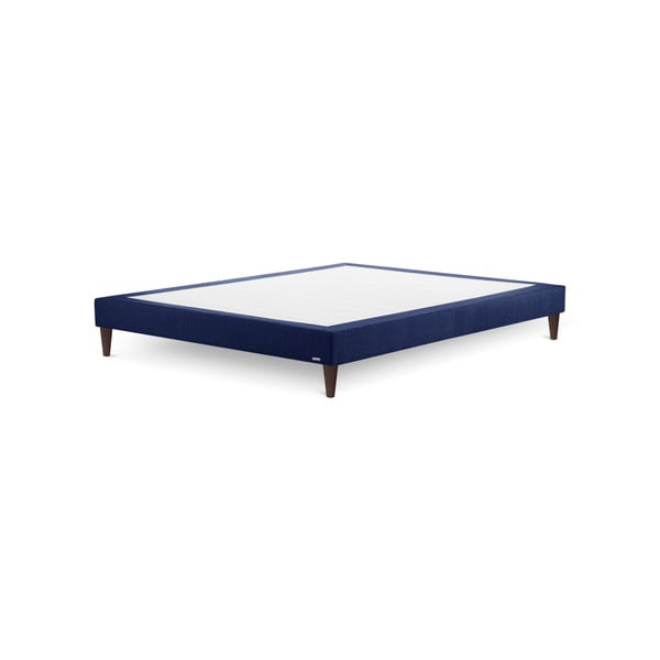 Ciemnoniebieskie łóżko boxspring Ted Lapidus Maison CALCITE, 160x200 cm