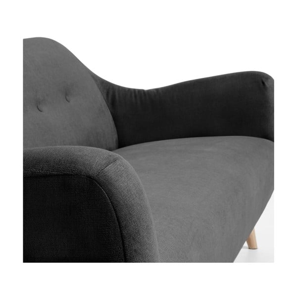 Ciemnoszara sofa Kave Home Opal-image-3