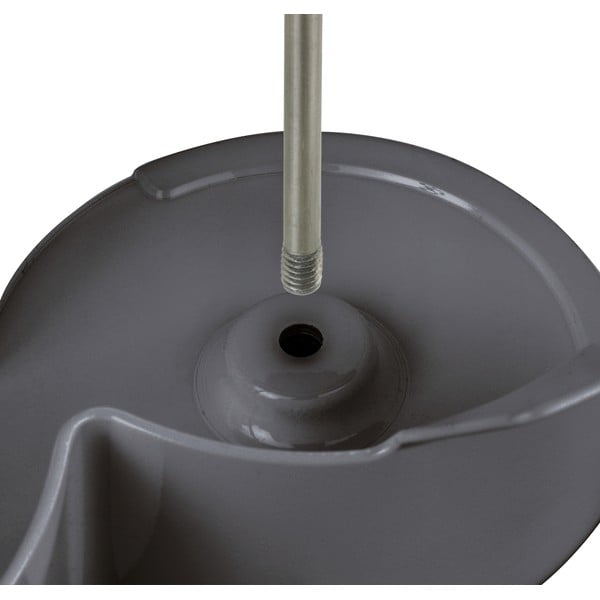 Szary ociekacz na butelki Wenko Filia-image-1