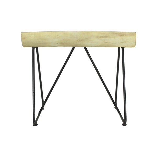 Stołek z drewna mungur HSM Collection Kruk-image-2