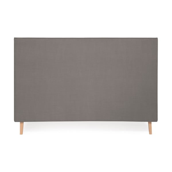 Szare łóżko Vivonita Kent Linen, 200x140 cm-image-4