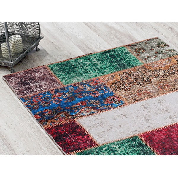 Dywan Patchwork Multicolor, 80x150 cm-image-1