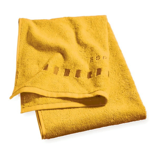 Ręcznik Esprit Solid 50x100 cm, musztardowy