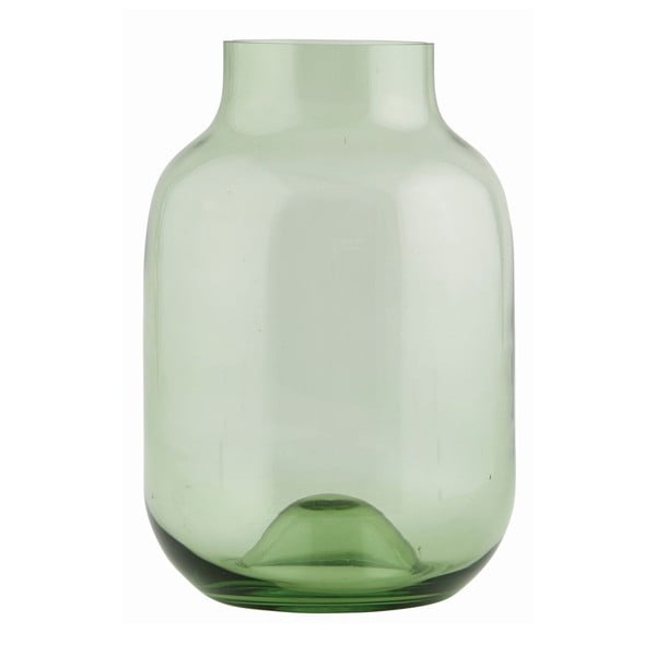 Świecznik Green Glass, 25,4 x 17 cm