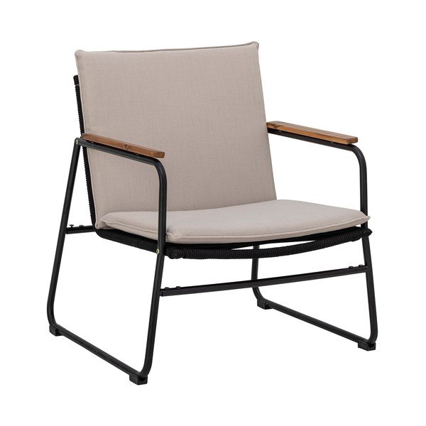 Beżowy fotel ogrodowy Hampton − Bloomingville