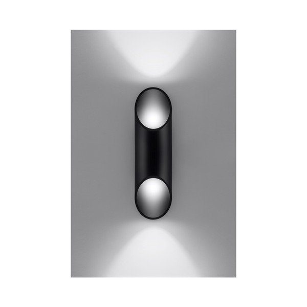 Czarny kinkiet Sollux Nixon, długość 30 cm-image-3