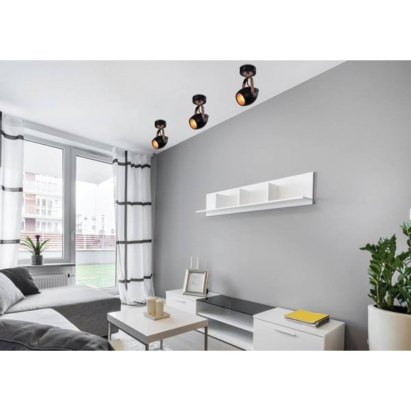 Czarny metalowy kinkiet Anica – Candellux Lighting-image-1