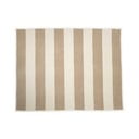 Beżowo-kremowy koc z mieszanki wełny 140x180 cm Bob Mud Vanilla – Pappelina