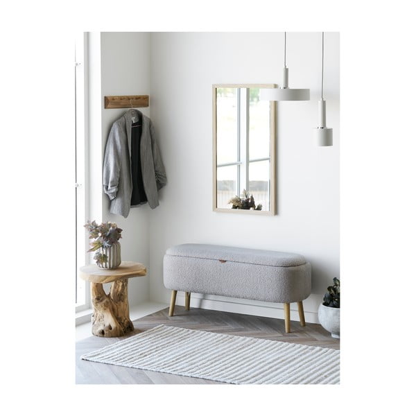 Okrągły stolik z litego drewna tekowego ø 40 cm Palena – House Nordic-image-1