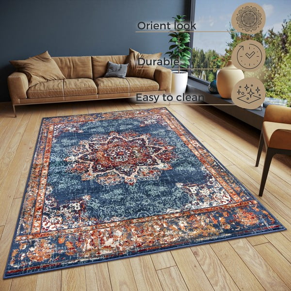 Ciemnoniebieski dywan 160x235 cm Orient Maderno – Hanse Home-image-4