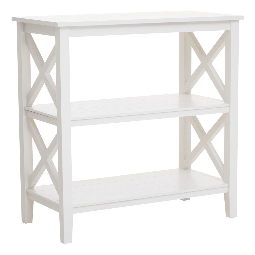 Biały regał z litego drewna sosnowego 40x81x81 cm Heritage – Premier Housewares