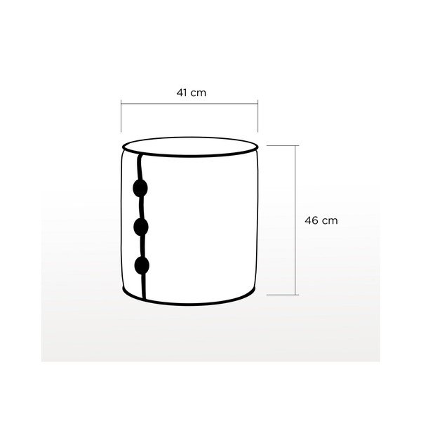 Taboret Dombi Sebastien,Mimar ⌀ 41 cm-image-1