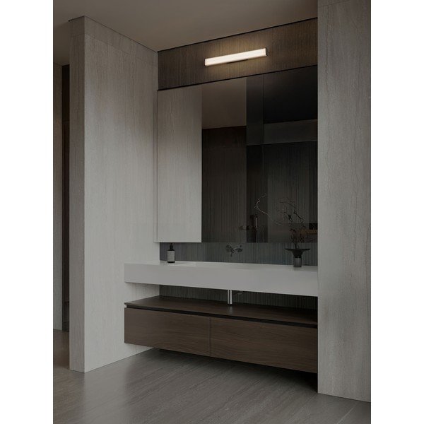 Metalowy kinkiet LED w kolorze matowej czerni Misty – Nova Luce-image-1