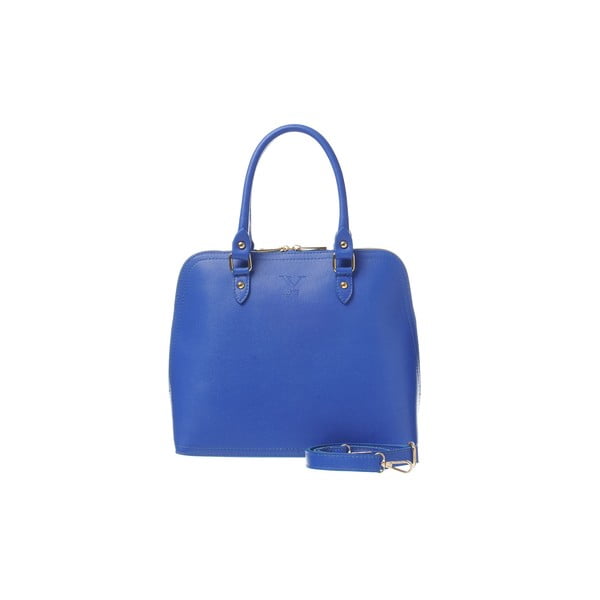Skórzana torebka Fan Bag Blue