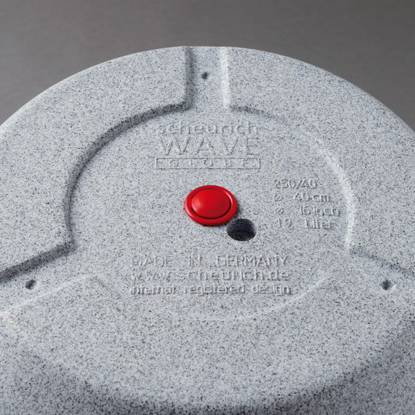 Donica ogrodowa Globe 50 cm, brązowa-image-1