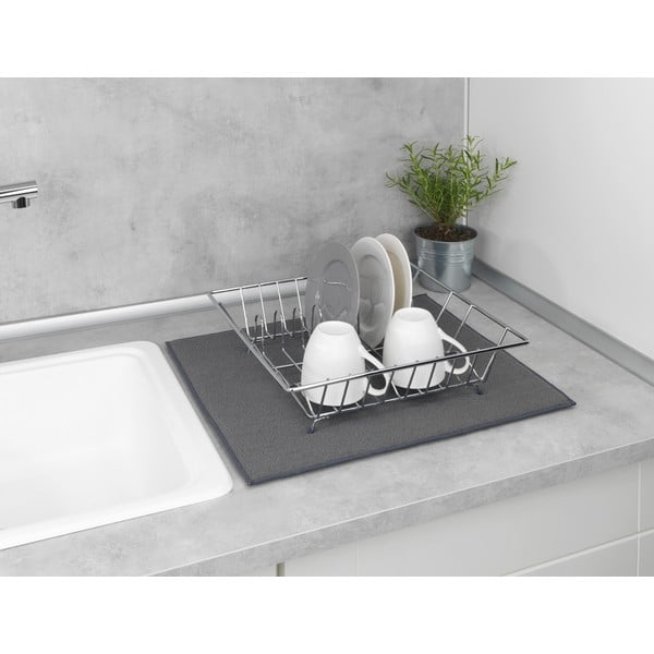 Szara chłonna podkładka pod mokre naczynia Wenko Miko-image-4