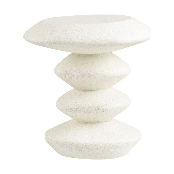 Kamienny okrągły stolik ø 36 cm Blackburn – House Nordic