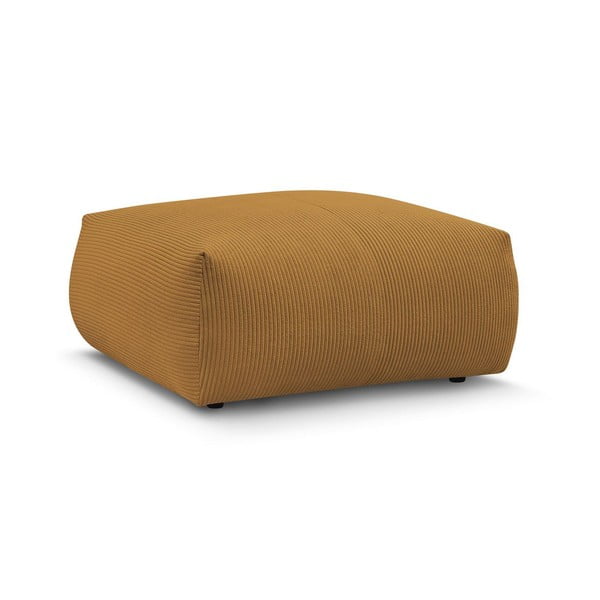 Żółty sztruksowy podnóżek Voltaire – Bobochic Paris-image-3