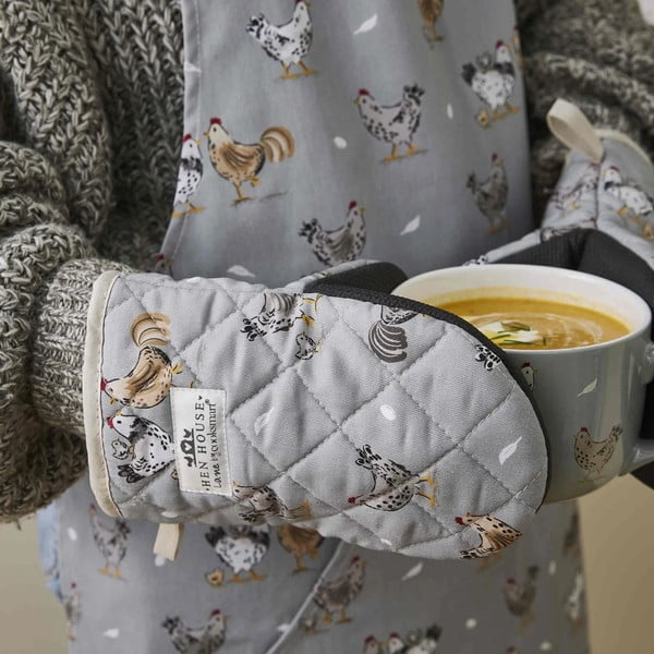 Bawełniana rękawice kuchenne zestaw 2 szt. Hen House – Cooksmart ®-image-2