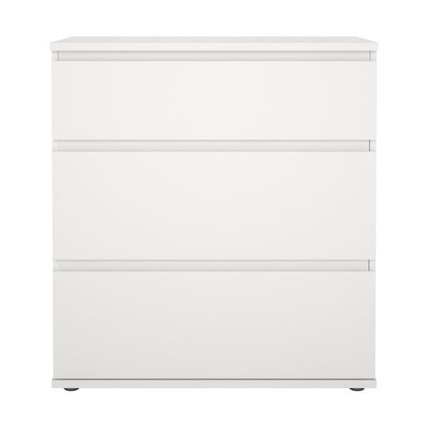 Biała niska komoda 77x84 cm Nova – Tvilum