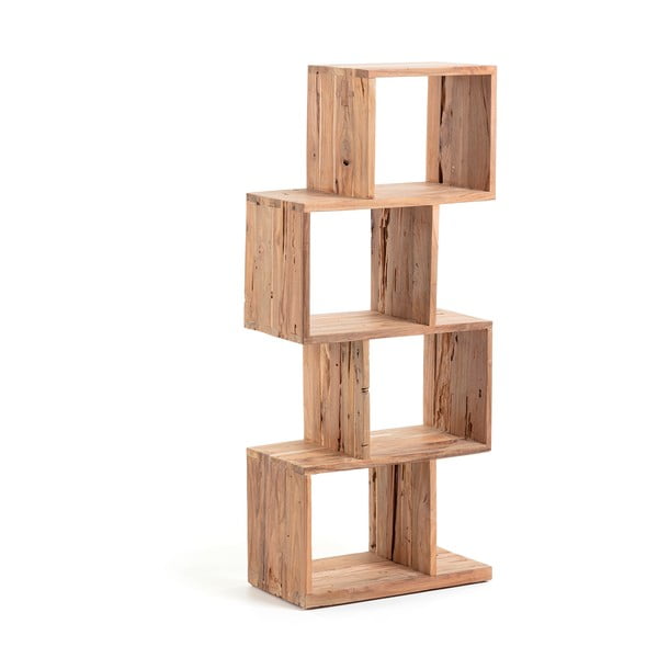 Regał z litego drewna tekowego w naturalnym kolorze 55x132x30 cm Aroba – Kave Home-image-2