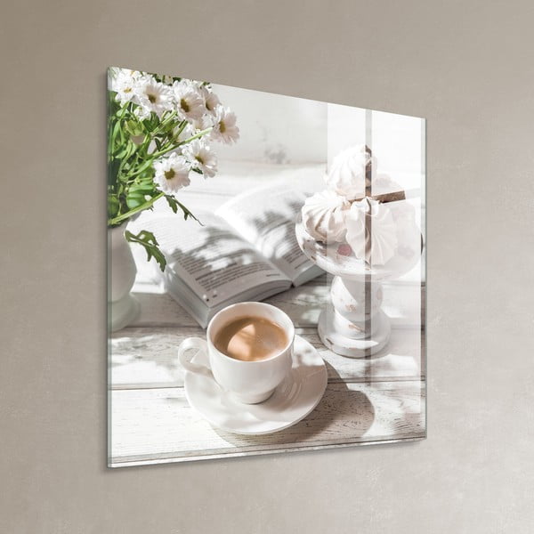 Szklany obraz 30x30 cm Meringue – Styler-image-2