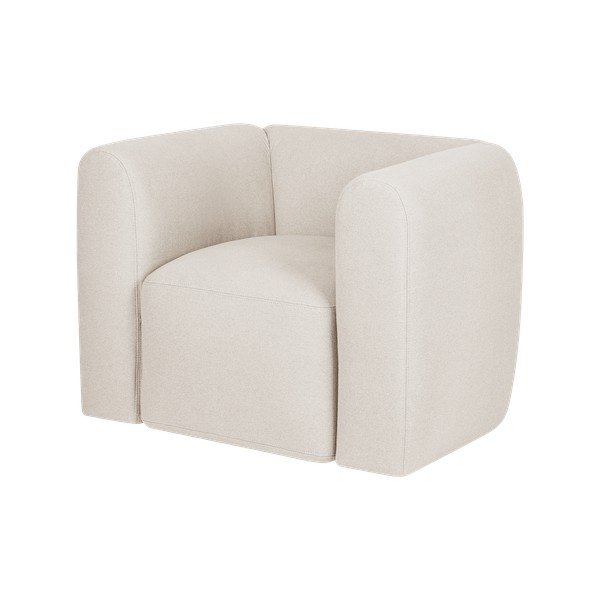 Beżowy fotel Flom – noo.ma