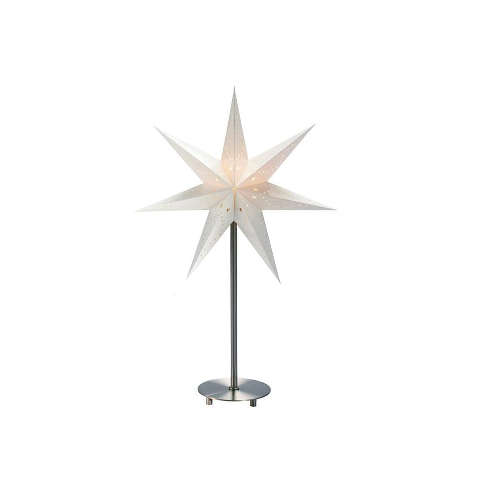 Biała dekoracja świetlna Markslöjd Saturnus, wys. 52 cm