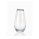 Szklany wazon Crystalex Frost, wys. 13 cm