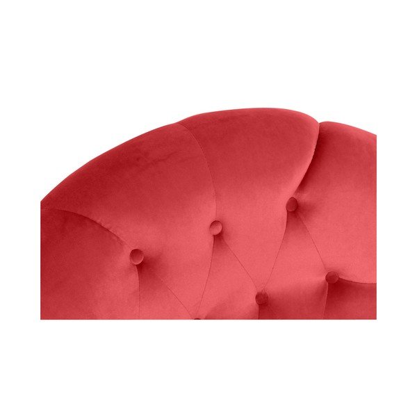 Czerwony fotel Max Winzer Camilla Velor-image-2