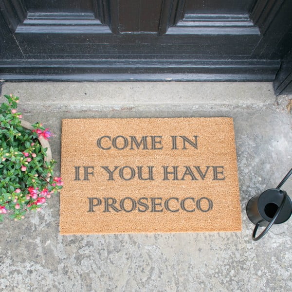 Wycieraczka Artsy Doormats Come In If you Have Prosecco, 40x60 cm-image-1