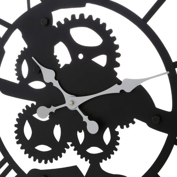 Żelazny zegar ścienny Black Iron-image-1