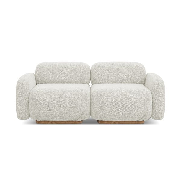 Kremowa sofa modułowa 190 cm Ailani – Makamii