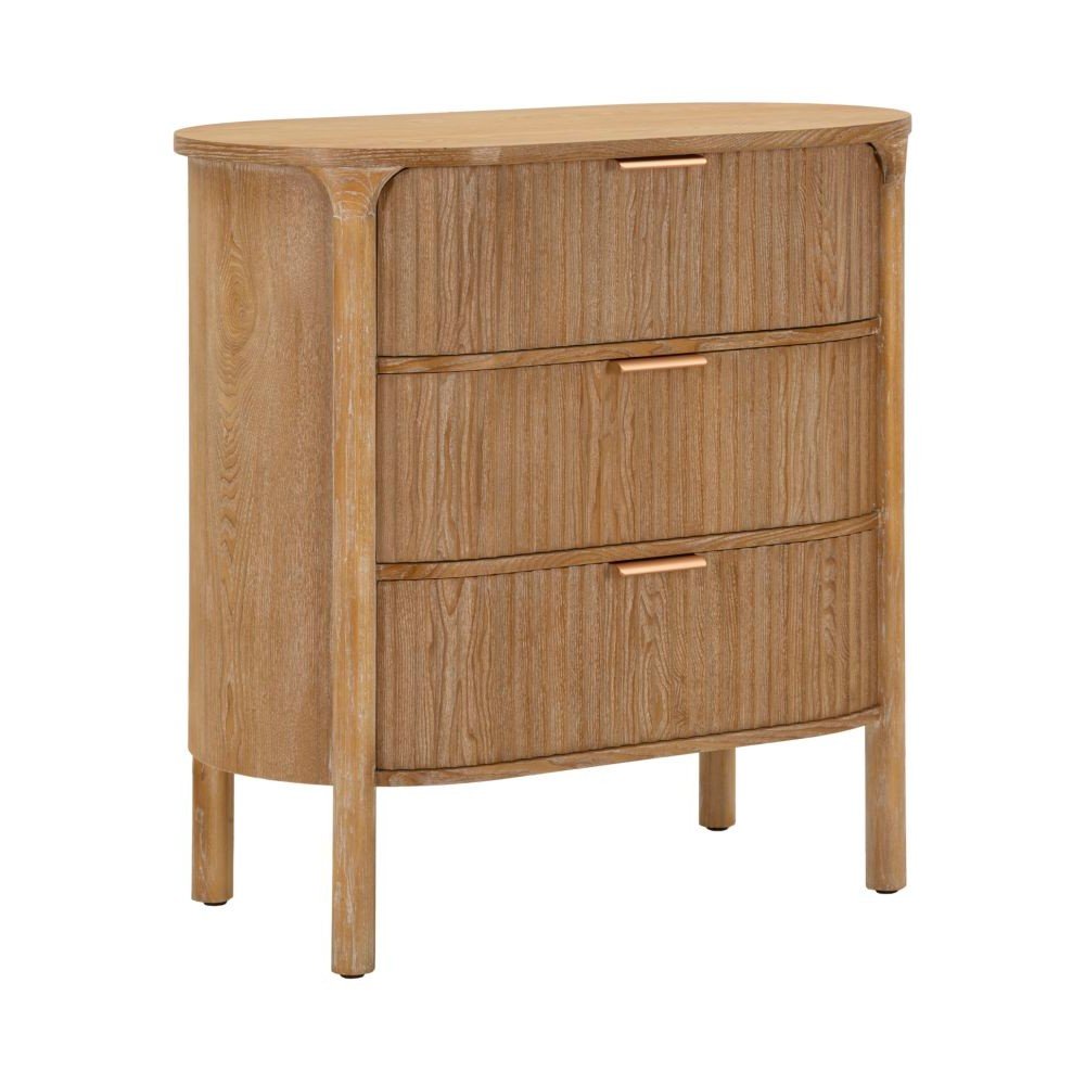 Komoda z litego drewna jodłowego w naturalnym kolorze 80,5x82x47 cm Gothenburg – Mauro Ferretti (zdjęcie 5)
