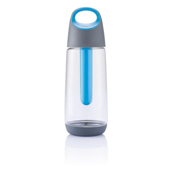 Butelka chłodząca z niebieskim wkładem XD Design Bopp, 700 ml
