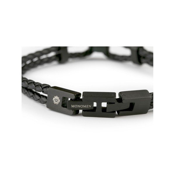 Męska bransoleta z prawdziwej skóry Monomen Henne-image-1