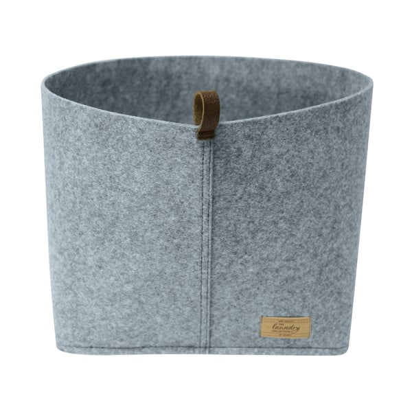 Szary tekstylny organizer Wenko Felt, 30x18 cm-image-1