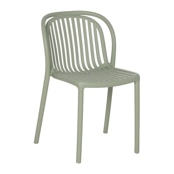 Zielone plastikowe krzesło Alia – Ixia