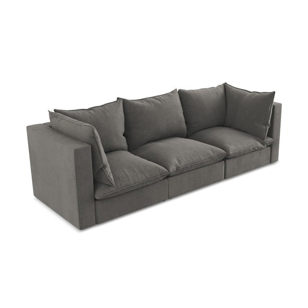 Ciemnoszara sofa 255 cm Manao – Makamii-image-2