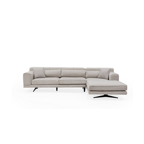 Beżowa sofa narożna Artie Jivago, narożnik prawy-image-2