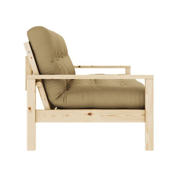 Musztardowa rozkładana sofa 205 cm Knob – Karup Design-image-4