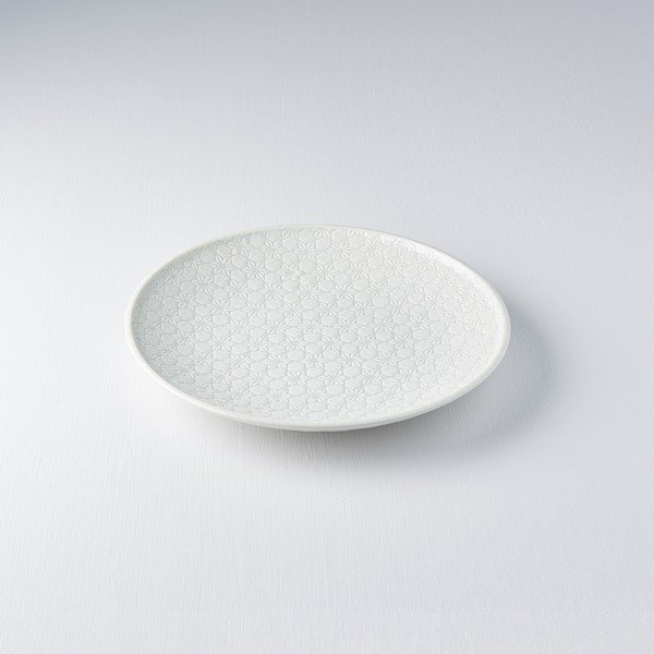 Biały talerz ceramiczny MIJ Star, ø 20 cm-image-2