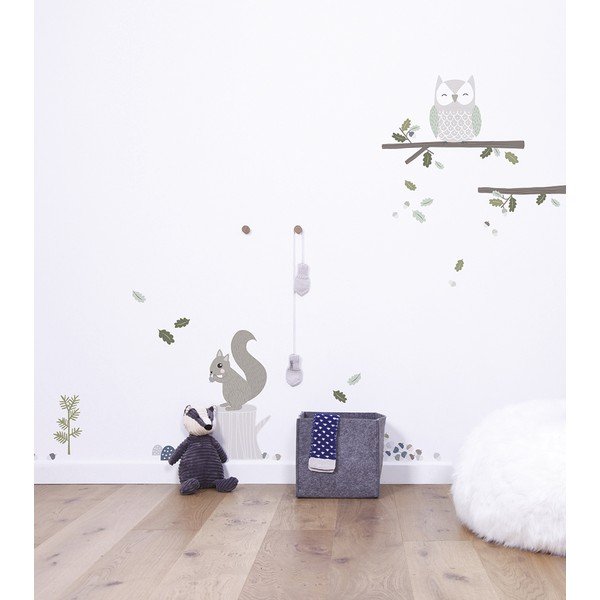 Naklejki dziecięce dziecięce 30x42 cm Squirrel – Lilipinso-image-1