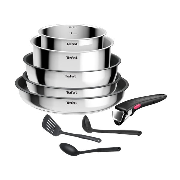 Zestaw garnków aluminiowych 9 szt. INGENIO Cook Eat L881S904 – Tefal