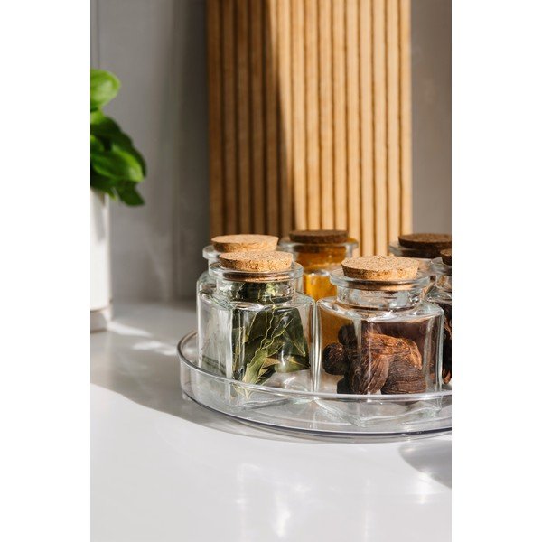 Obrotowy plastikowy organizer na przyprawy ø 29 cm – Casa De Engel-image-2